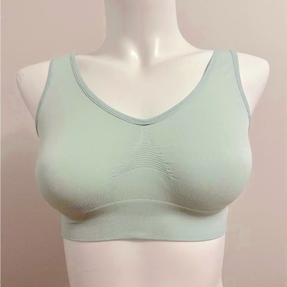 New Rhonda Shear Mint Green Ahh Bra- Size Small (bin 1Q)